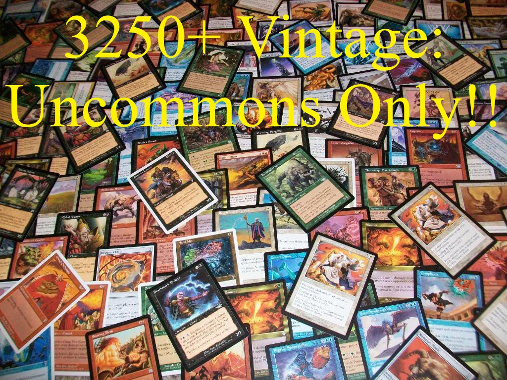 3250+ Vintage Uncommons 3250+ Vintage Uncommons